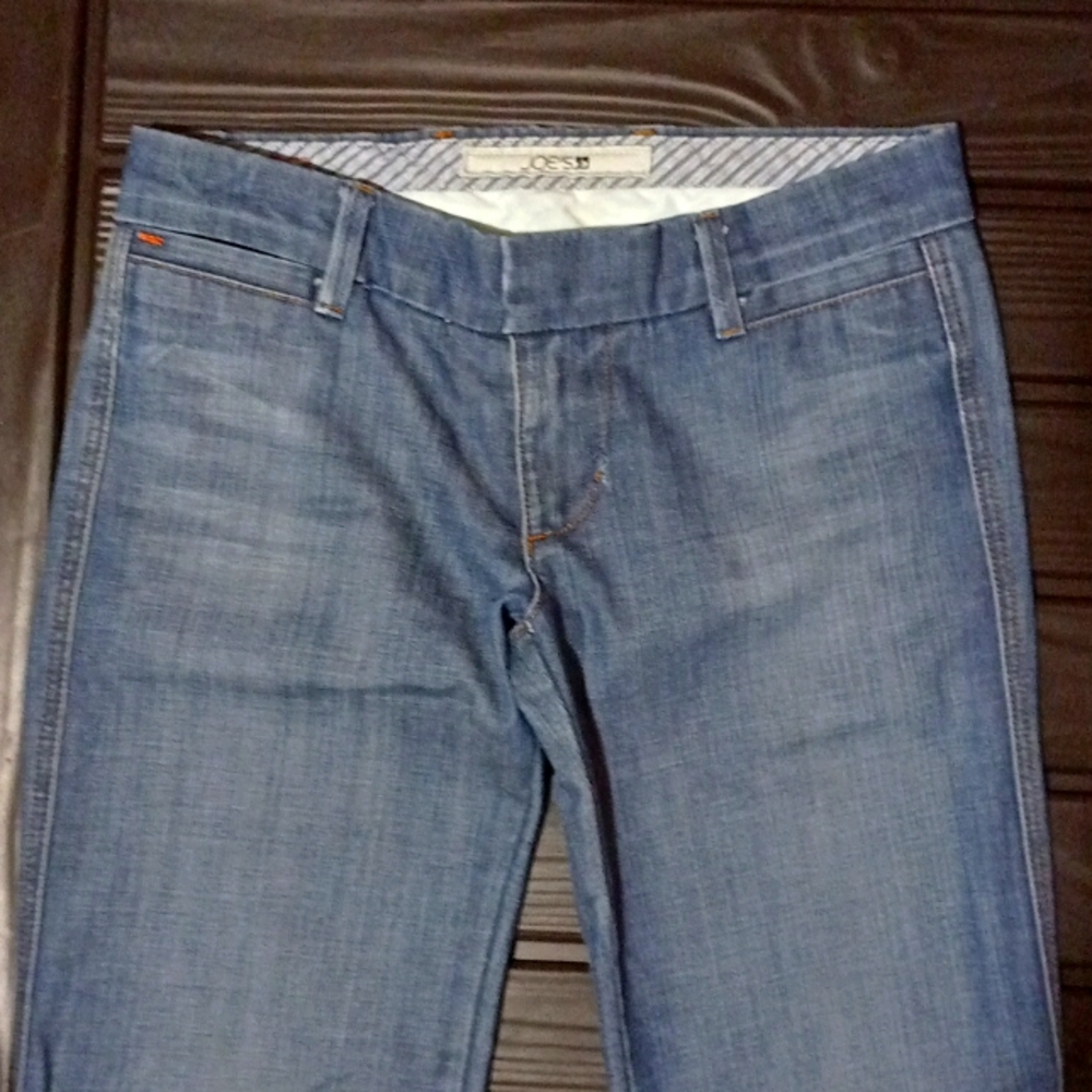 Joe's bell bottom jeans, dark wash flare. Size 27 waist